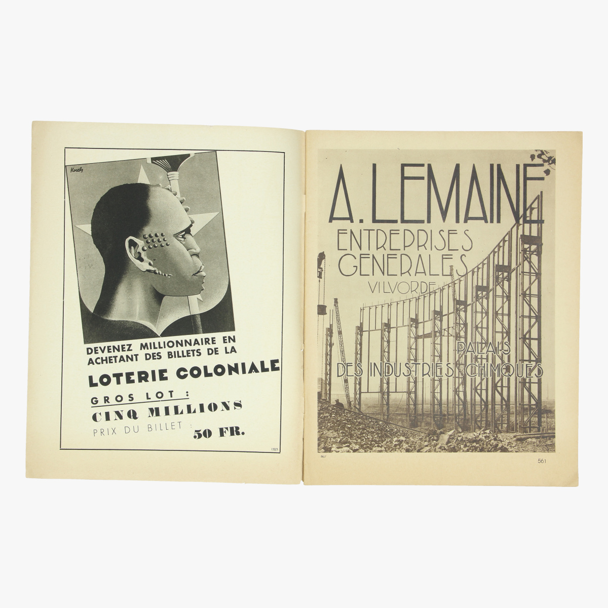 Afbeeldingen van wereldtentoonstelling 1935 officieel blad der algemeene