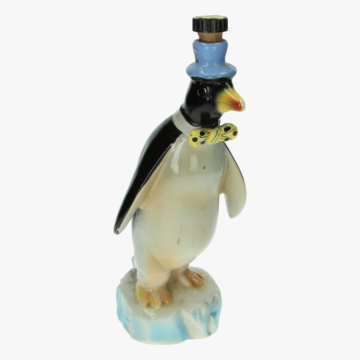 Afbeeldingen van Pinguïn beeld fles met kurk