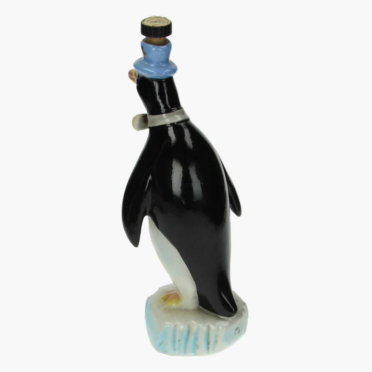 Afbeeldingen van Pinguïn beeld fles met kurk